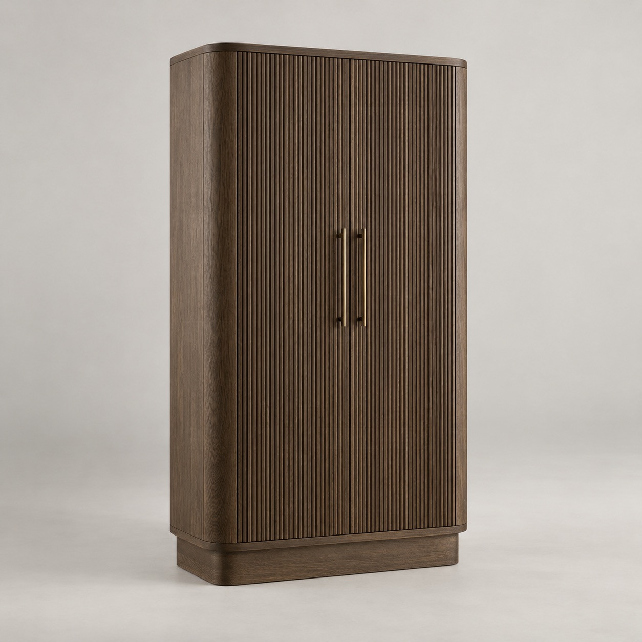 Wood Bar Storage Cabinet