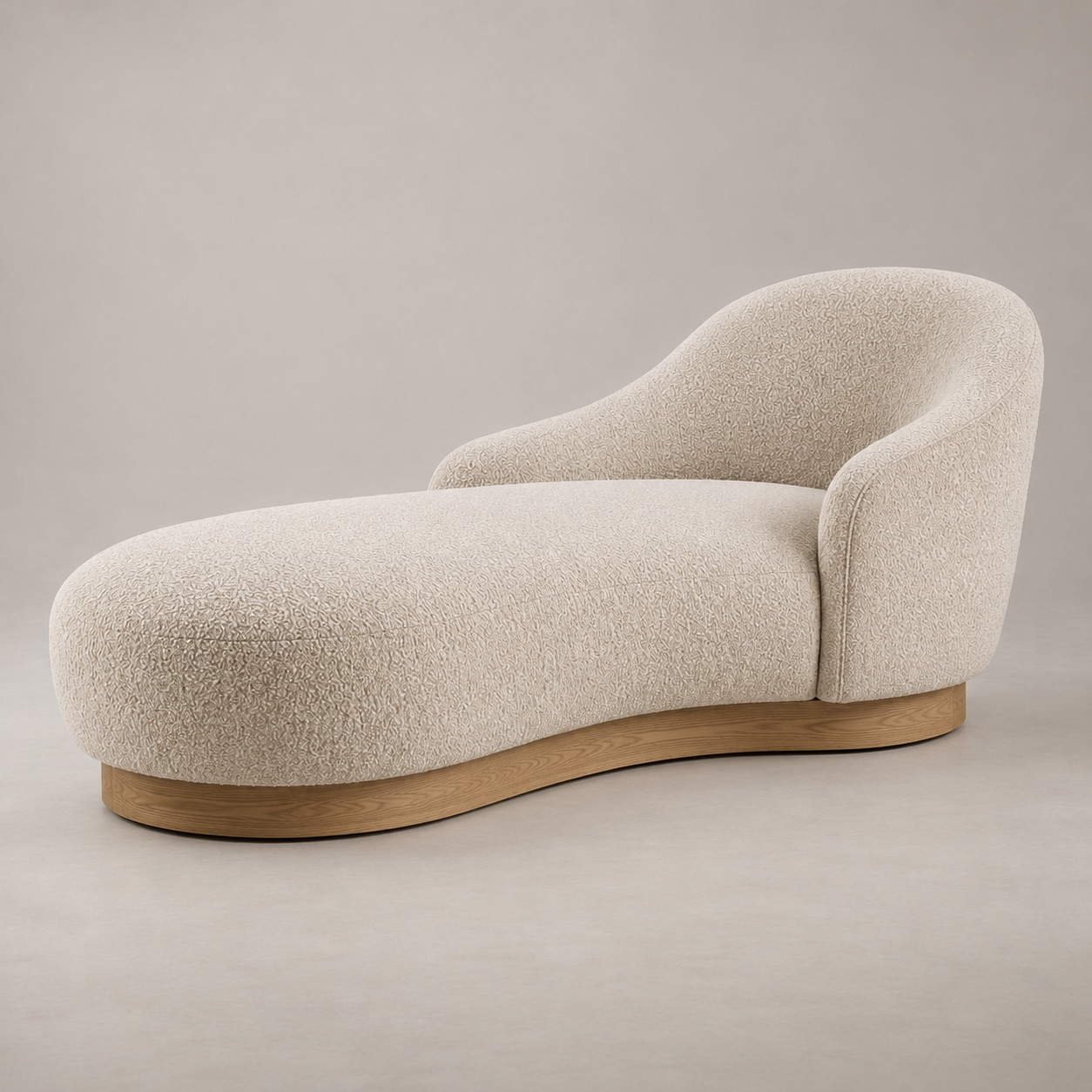 Upholstered Chaise Lounge View 2