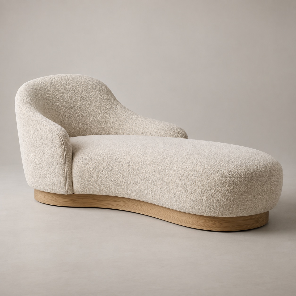 Upholstered Chaise Lounge View 3