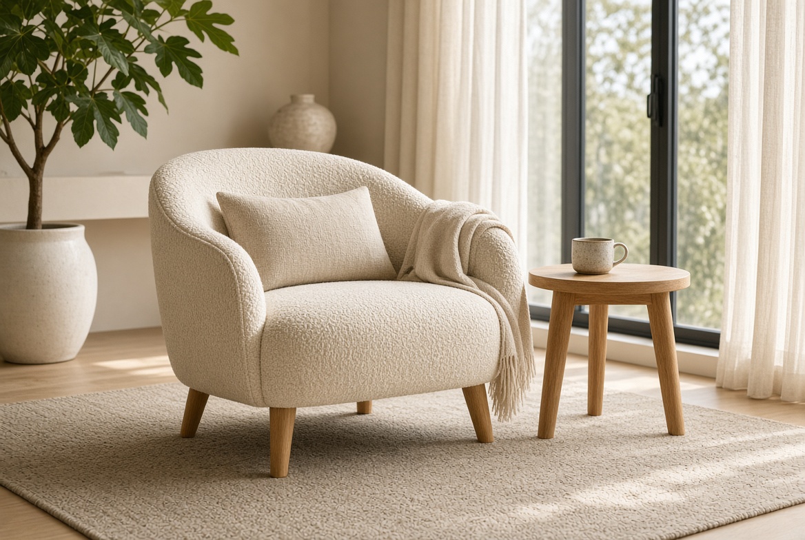 Upholstered Lounge Chair
