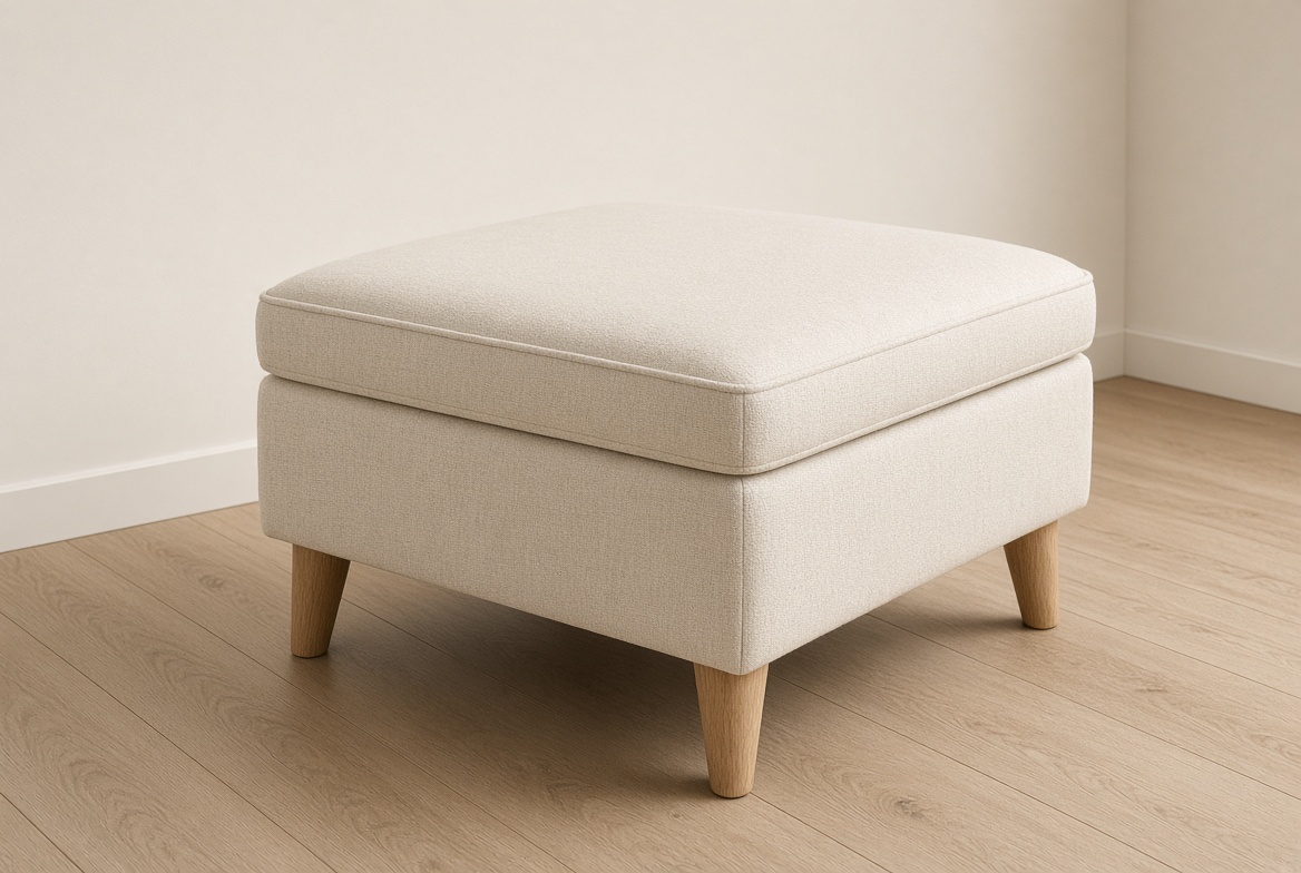 Upholstered Storage Ottoman thumbnail 3